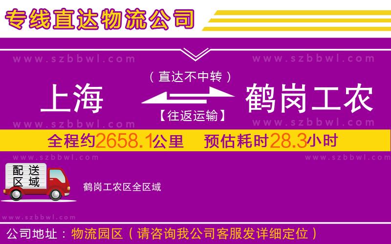 上海到鶴崗工農(nóng)區(qū)物流專線