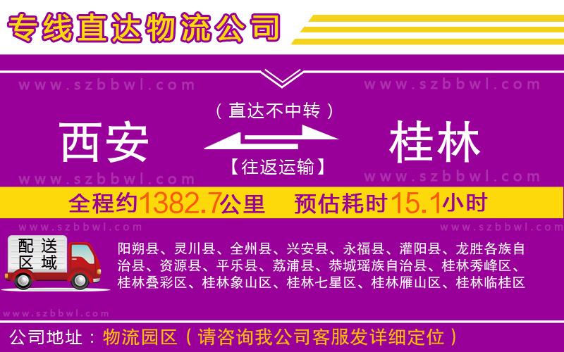 西安到桂林物流專(zhuān)線(xiàn)