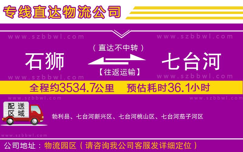 石獅到七臺河物流專線