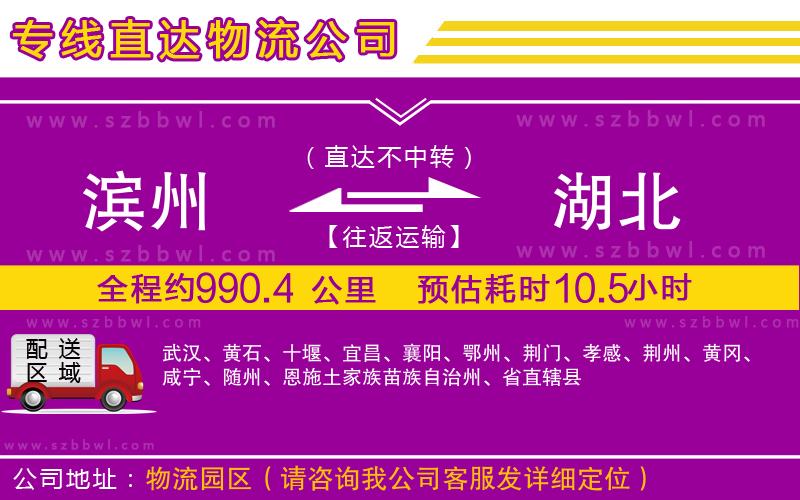 濱州到湖北物流公司