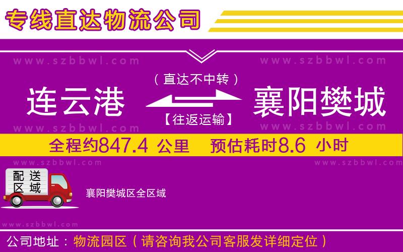 連云港到襄陽樊城區(qū)物流公司
