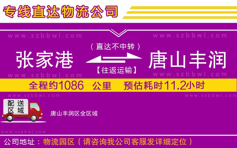 張家港到唐山豐潤(rùn)區(qū)貨運(yùn)專線