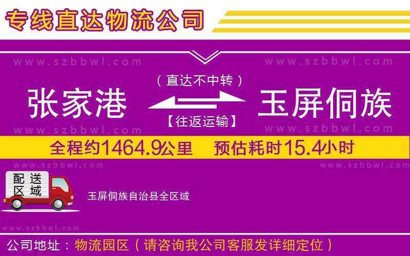 張家港到玉屏侗族自治縣貨運(yùn)專(zhuān)線(xiàn)