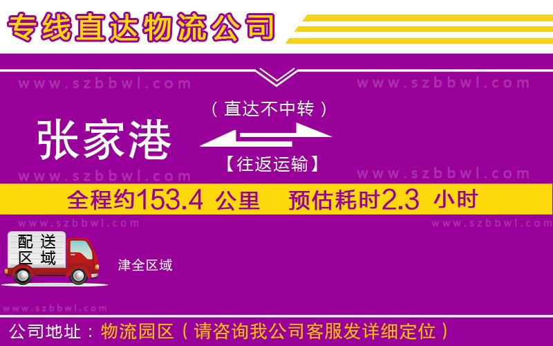 張家港到津貨運(yùn)專線