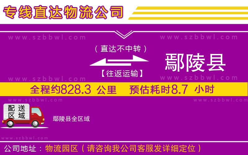 駐馬店到西峽縣物流公司