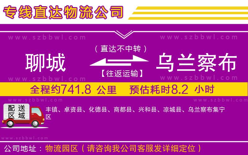 聊城到烏蘭察布貨運(yùn)專線